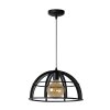 Lucide DIKRA Pendant Light black, 1-light source