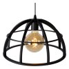 Lucide DIKRA Pendant Light black, 1-light source