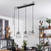 Koyoto  Pendant Light glass 15 cm clear, Smoke-coloured, 3-light sources