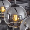 Koyoto  Pendant Light glass 15 cm clear, Smoke-coloured, 3-light sources
