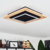 Tojeirinha Ceiling Light LED Light wood, black, 1-light source, Remote control