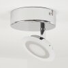 Lucy Ceiling Light LED chrome, 1-light source, Remote control, Colour changer