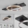 Pompu Ceiling Light LED black, 1-light source