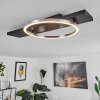 Pompu Ceiling Light LED black, 1-light source