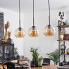 Koyoto  Ceiling Light glass 20 cm Amber, 3-light sources