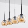 Koyoto  Pendant Light glass 15 cm Amber, 4-light sources