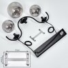 Orieux Pendant Light Smoke-coloured, 3-light sources