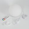 Loural Table lamp LED matt nickel, 1-light source, Remote control, Colour changer