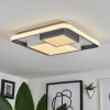 Casqueira Ceiling Light LED grey, white, 1-light source