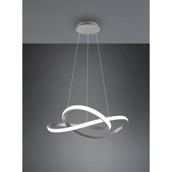 Reality Course Pendant Light LED matt nickel, 1-light source