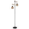 Globo PAULO Floor Lamp Ecru, black, 2-light sources