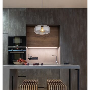 Globo GIUSEPPE Pendant Light black, 1-light source