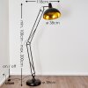 SHARIF floor lamp black, 1-light source