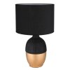 Globo VALENTINO Table lamp gold, black, 1-light source