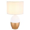 Globo VALENTINO Table lamp gold, white, 1-light source