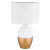 Globo VALENTINO Table lamp gold, white, 1-light source
