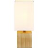 Globo VALENTINO Table lamp Ecru, 1-light source