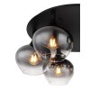 Globo MAXY Ceiling Light black, 6-light sources
