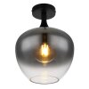 Globo MAXY Ceiling Light black, 1-light source