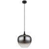 Globo MAXY Pendant Light black, 1-light source