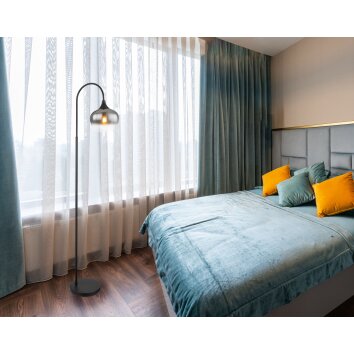 Globo MAXY Floor Lamp black, 1-light source