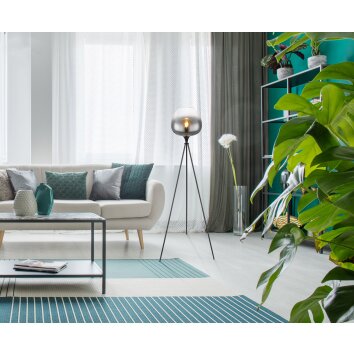 Globo MAXY Floor Lamp black, 1-light source