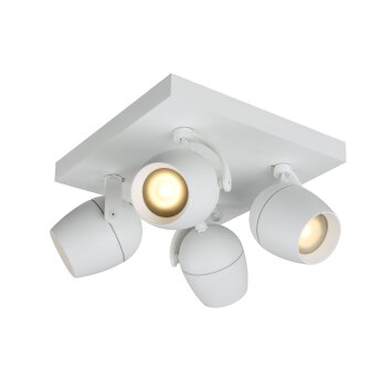 Lucide PRESTON Ceiling Light white, 4-light sources