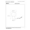 Lucide MARIUS Table lamp black, 1-light source