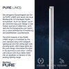 Paul Neuhaus PURE-LINES Floor Lamp LED aluminium, 1-light source, Remote control