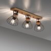 Leuchten-Direkt LAMI Ceiling Light Ecru, 3-light sources