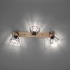 Leuchten-Direkt LAMI Ceiling Light Ecru, 3-light sources