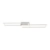 Leuchten-Direkt IVEN Ceiling Light LED brushed steel, 1-light source