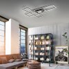Leuchten-Direkt ASMIN Ceiling Light LED black, 1-light source, Remote control