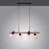 Leuchten-Direkt CANOP Pendant Light Ecru, black, 4-light sources