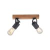 Leuchten-Direkt CANOP Ceiling Light Ecru, black, 2-light sources