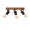 Leuchten-Direkt CANOP Ceiling Light Ecru, black, 3-light sources