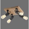 Leuchten-Direkt CANOP Ceiling Light Ecru, black, 4-light sources