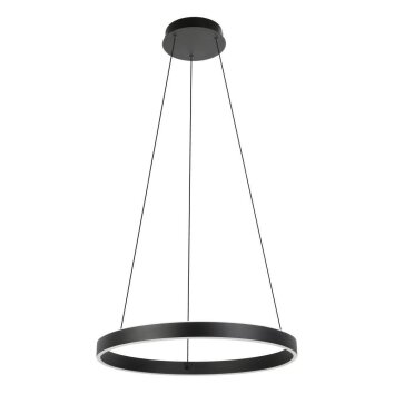 EGLO ALCAZABA Pendant Light LED black, white, 2-light sources