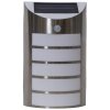 Eglo Z_SOLAR Outdoor Wall Light LED silver, 1-light source, Motion sensor