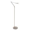 Steinhauer Soleil Floor Lamp LED brushed steel, 1-light source