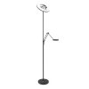 Steinhauer Soleil UpLighter LED black, 2-light sources