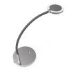 Steinhauer Turound Table lamp LED brushed steel, 1-light source