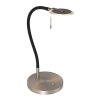 Steinhauer Turound Table lamp LED brushed steel, 1-light source