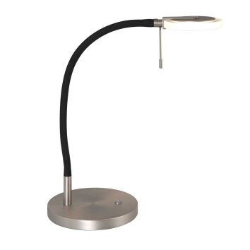 Steinhauer Turound Table lamp LED brushed steel, 1-light source