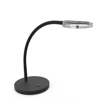 Steinhauer Turound Table lamp LED black, 1-light source