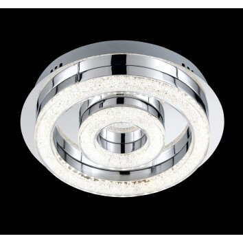 Honsel Pearl Ceiling light LED chrome, 1-light source