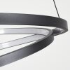 Fioso Pendant Light LED black, 1-light source