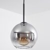 Koyoto  Ceiling Light glass 20 cm clear, Smoke-coloured, 1-light source