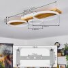 Rodekro Ceiling Light LED Ecru, white, 1-light source