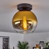 Koyoto  Ceiling Light glass 20 cm gold, clear, 1-light source